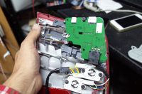 AUDI A4 のテールランプ修理・・・残念無念・・・