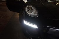 ポルシェ ケイマンのデイライト＆ウィンカー交換とミラーウィンカー取りつけ
