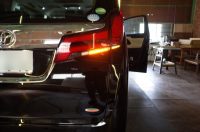 ３０後期アルファードのテールランプ シーケンシャルウィンカー加工
