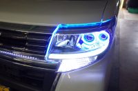タントのヘッドライトシーケンシャルウィンカー加工