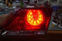 ２１０前期クラウンアスリートのテール４灯化加工～