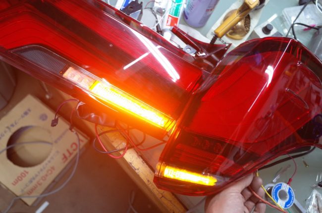 アルファード30後期 テールランプ シーケンシャル アルファード後期