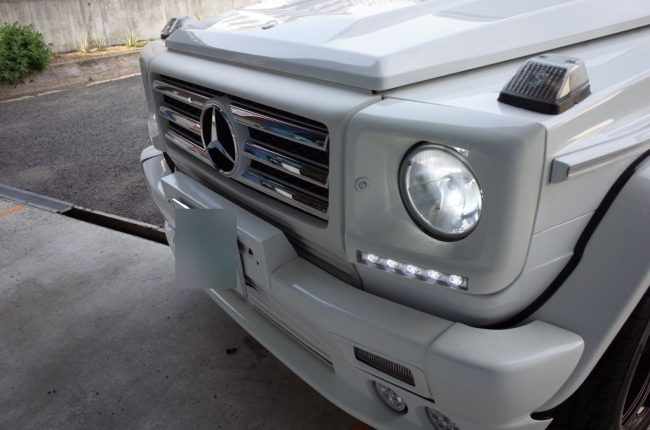 メルセデス ゲレンデヴァーゲンのデイライト取り付け | トレードゲート
