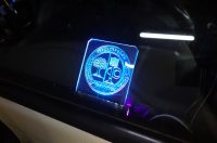 ベンツ　ゲレンデヴァーゲンのセキュリティー取り付け＆フットランプイルミ