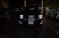 E52エルグランドの室内パネル類のLED打ち替え施工～