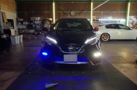 ノート ニスモ Eパワーのデイライト打ち替えとテールリフレクター取り付け