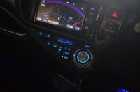 G’sアクアのエアコンパネル他スイッチ類のLED打ち替え（青色）