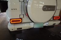 Mercedes ゲレンデのテールランプ交換