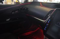 プリウスPHVのアンビエントライト施工