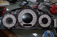 Mercedesのスピードメーターバックライト修理