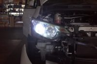 ５０エスティマのヘッドライトのHID to LED施工～