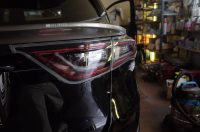 ６０ハリアーのシーケンシャルウィンカー前後加工とインナーキャンディ塗装