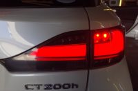 レクサスCTのテールランプ加工（スモールのブレーキ連動）