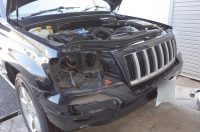 JEEP　グランドチェロキーのヘッドライト＆フォグランプLED交換