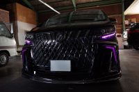 ３０系後期アルファードのヘッドライト加工～続き