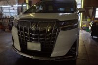 ３０アルファードの運転席・助手席のイージークローズ後付け