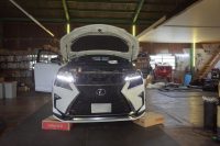 レクサスRXのデイライト高輝度加工