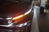 90VOXYのヘッドライトシーケンシャルウィンカー加工
