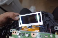 レクサスLSのHUD曇り修理