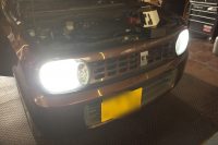 スズキ ラパンの電格ミラーモータ不具合