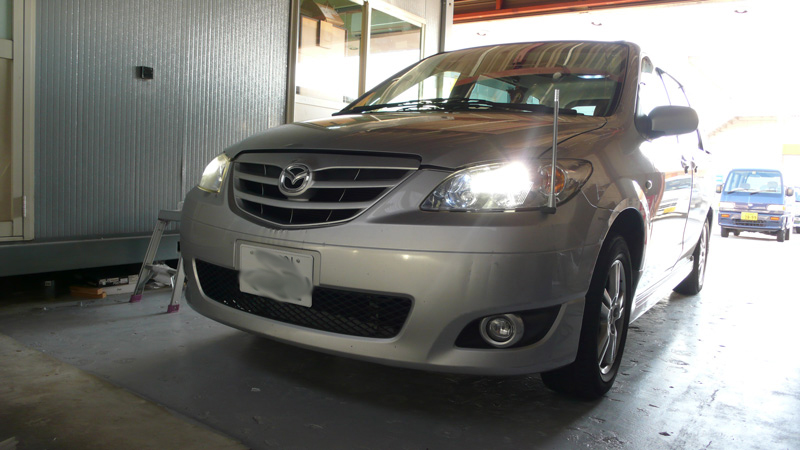 MPV LW3W系HID交換