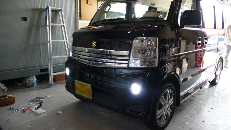エブリィフォグHID・イカリング