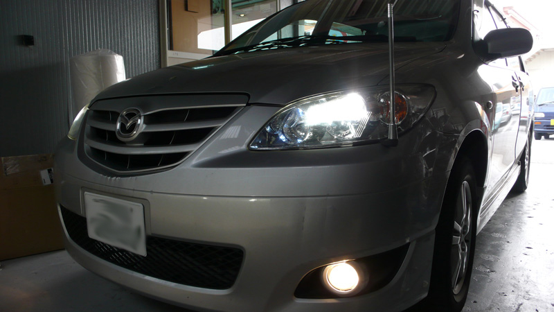 MPV フォグイエロー化