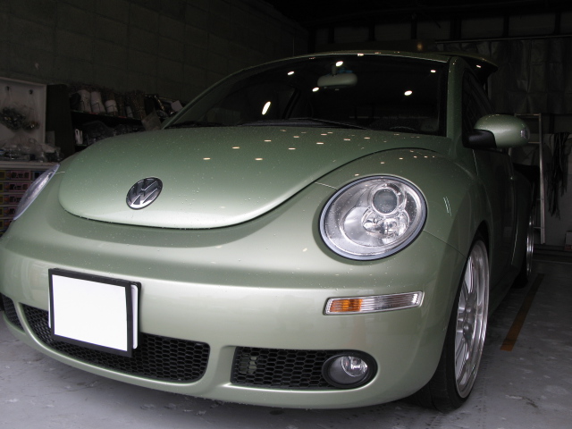 NEW BEETLE ウィンカー球LED化