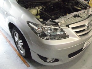 MPV LEDイカリング施工