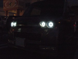 タントカスタム LEDイカリング・ﾌﾟﾛｼﾞｪｸﾀｰ