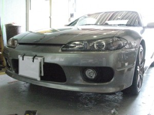 シルビアS15　ダクトﾘﾝｸﾞLED化・HIDフォグ