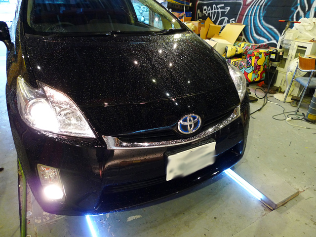 プリウスのフォグランプLEDと室内全LED化 プリウスのフォグランプLEDと室内全LED化