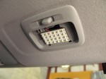 コルト LED化とフットLED施工 ルームはカバーを外して電球をLEDに変更して両面テープで貼り付けて蓋をして完了
