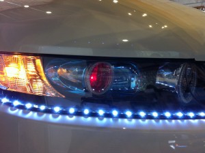 オデッセイ　デビルアイ施工