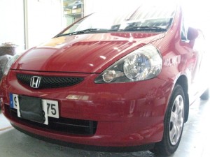 フィット　ヘッドライトHID