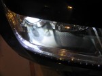 エスクードのHIDフォグランプとLEDポジション球施工 ヘッドライト・ポジション・フォグランプがぴったり色味が揃いました。