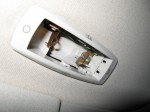 ニュービートルのLED交球とフットランプLED施工 後は中の電球を交換するだけです。37mmの電球が付いていたのですが、たる型電球で赤色の在庫がなかったため、今回は31mmの商品を改造して使いました。