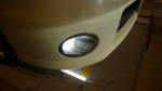 C26セレナのHIDフォグと全LED交換 フォグはH8バルブが使われていました。バンパー内はかなりスペース的に余裕があるのでバラストとの固定は簡単でした。