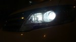 C26セレナのHIDフォグと全LED交換 コーナリングランプは純正がH11の55Wが入っているためLEDに交換すると前照灯としての機能はかなり低下します。今回は色見合わせが目的でしたのでOKでしたが当店で一番明るい商品をチョイスしました。