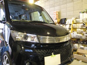 パレットのフォグランプHID交換