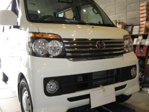 ハイゼットのエアコンパネルバックライト交換とメータパネル打ち替え