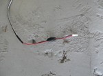 ハイゼットのエアコンパネルバックライト交換とメータパネル打ち替え エアコンパネルの部分はT5ウェッジのソケットにテープLEDを接続して、パネル内に貼り付けます。