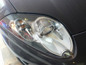 ジャガーXK(Jaguar)のポジション球交換 BEFORE