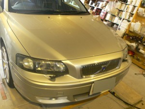VOLVO V70のプッシュスタート・セキュリティー取付