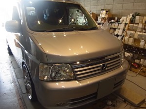 ステップワゴンへのプッシュスタート・スマートキーシステム