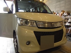 パレットのエアコンパネルLED打ち替え
