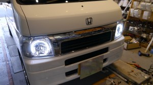 バモスのイカリング施工