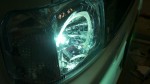 バモスのイカリング施工 今回ヘッドライトをHIDに変更されたのと、リングの位置がHIDに近い関係で、LEDリングの寿命を考慮してヘッドライトがオンの状態のときはイカリングを消灯するようにリレーを入れました。