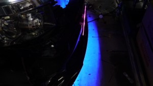 NOAHの16色アンダーイルミLEDテープ取付