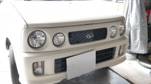 L900ムーヴカスタムのヘッドライトHIDとポジション・ルームLED交換